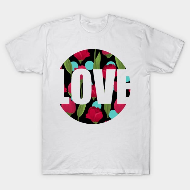 Polka Love T-Shirt by MyMadMerch